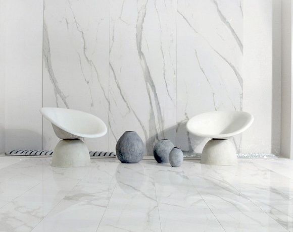 Керамогранит Laminam I Naturali Marmi. Фото в интерьере